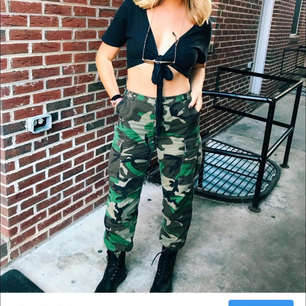 Urban outfitters camo pants